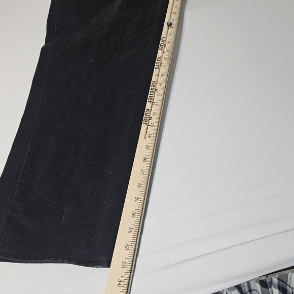 Levis SilverTab Baggy Fit Jeans Mens 31x 33 Black Denim Y2K 90s Skater Grunge - Picture 6 of 12